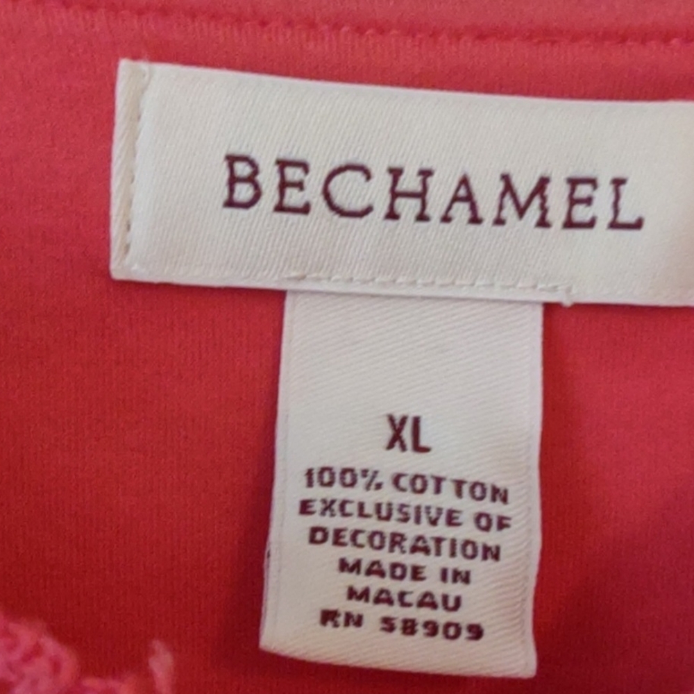 BECHAMEL 3/4 sleeve blouse size XL - Picture 6 of 7